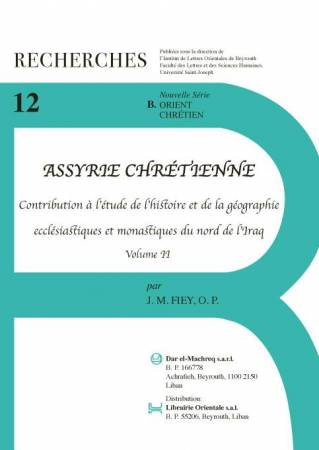 ASSYRIE CHRÉTIENNE Volume II (B.12)