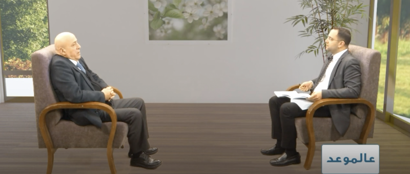 عالموعد! مع كتاب دولة لبنان الكبير  - مقابلة الدّكتور عبد الرؤوف سنّو مع الإعلاميّ روي جريش